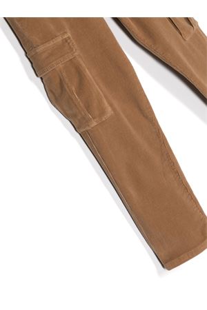 pantalone in cotone marrone FAY KIDS | FT6P70V0104119